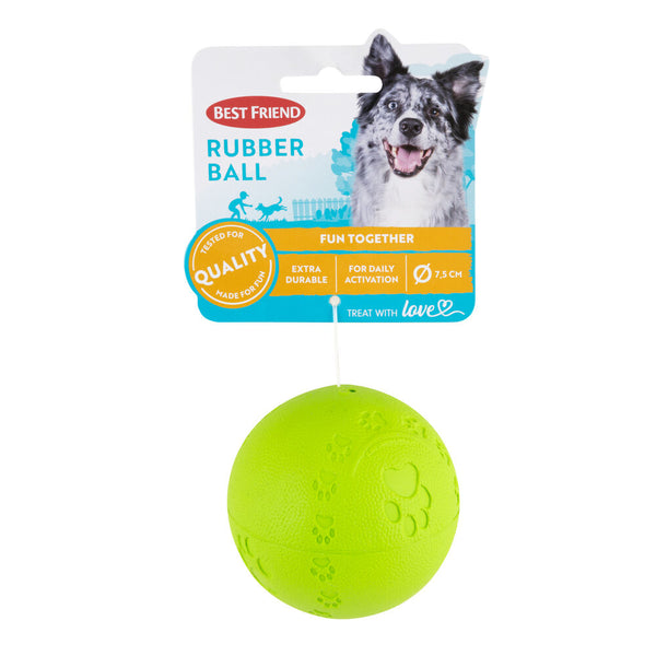 Best Friend Rubberball hund gummilegetøj