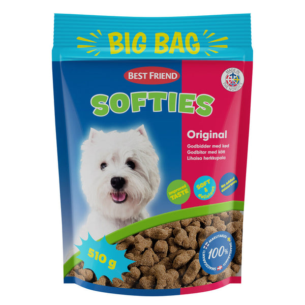 Best Friend Softies meaty treat Big Bag 510 g