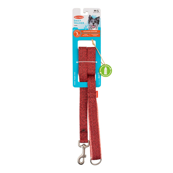 Best Friend Daily Walker snor M-L, 25 mm x 180 cm, assorterede farver