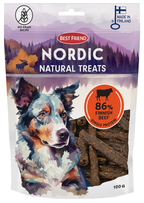 Best Friend Nordic Natural Treats oxe 100 g