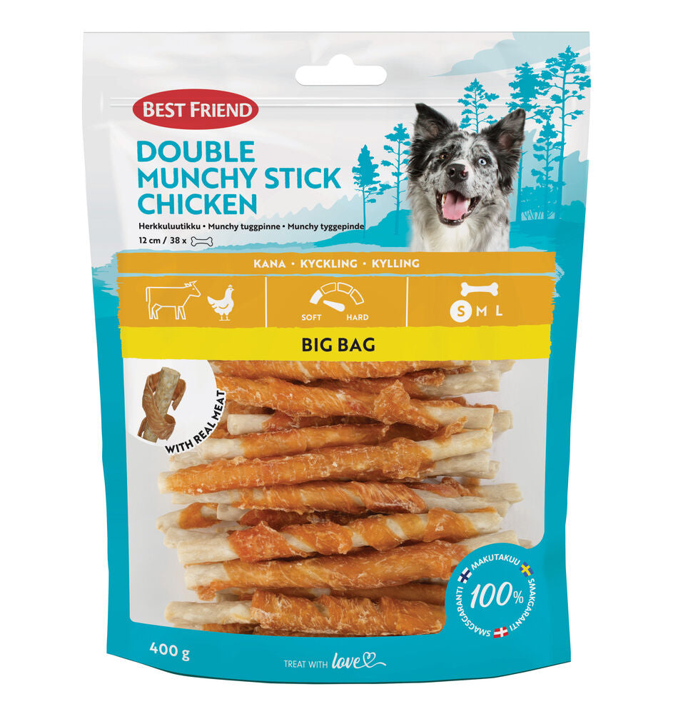 Best Friend Double munchy stick chicken 12 cm 38 pcs 400 g