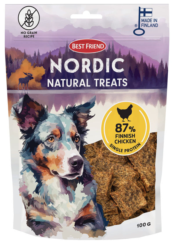 Best Friend Nordic Natural Treats kyckling 100 g
