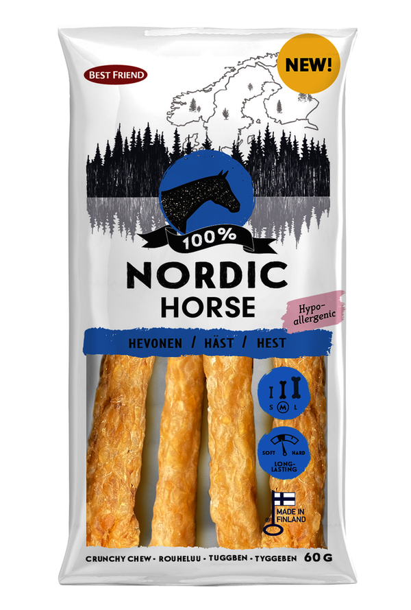 BF Nordic Hevonen 12cm 4kpl 60g