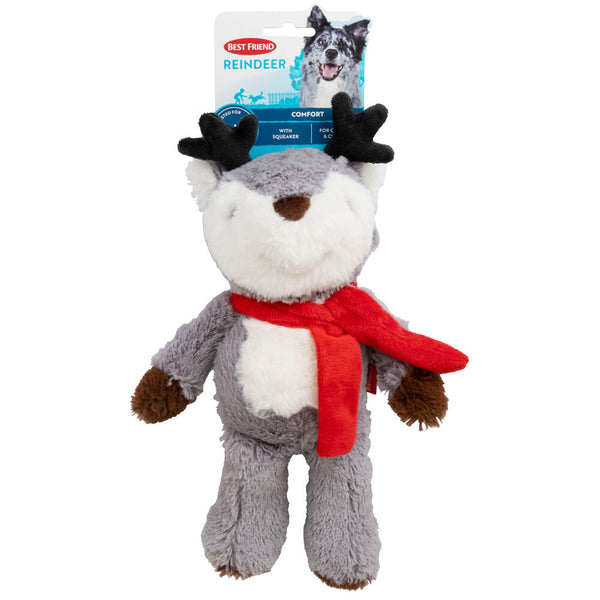 Best Friend Reindeer plyschleksak hund
