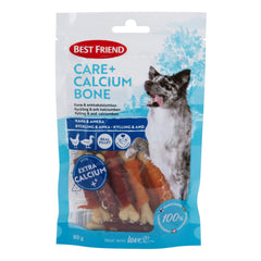 Best Friend Care+ kylling & and calciumben 80 g