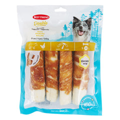 Best Friend Double tuggrulle kyckling 17 cm 4 st. 240 g
