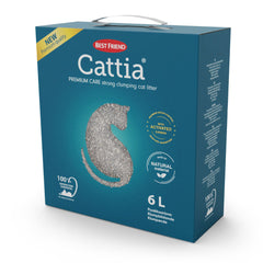 Best Friend Cattia Premium Care paakkuuntuva kissanhiekka 6 l