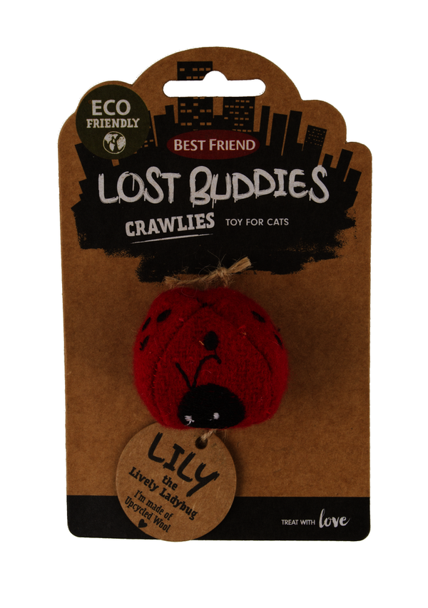 Best Friend Lost Buddies Crawlies cat toy