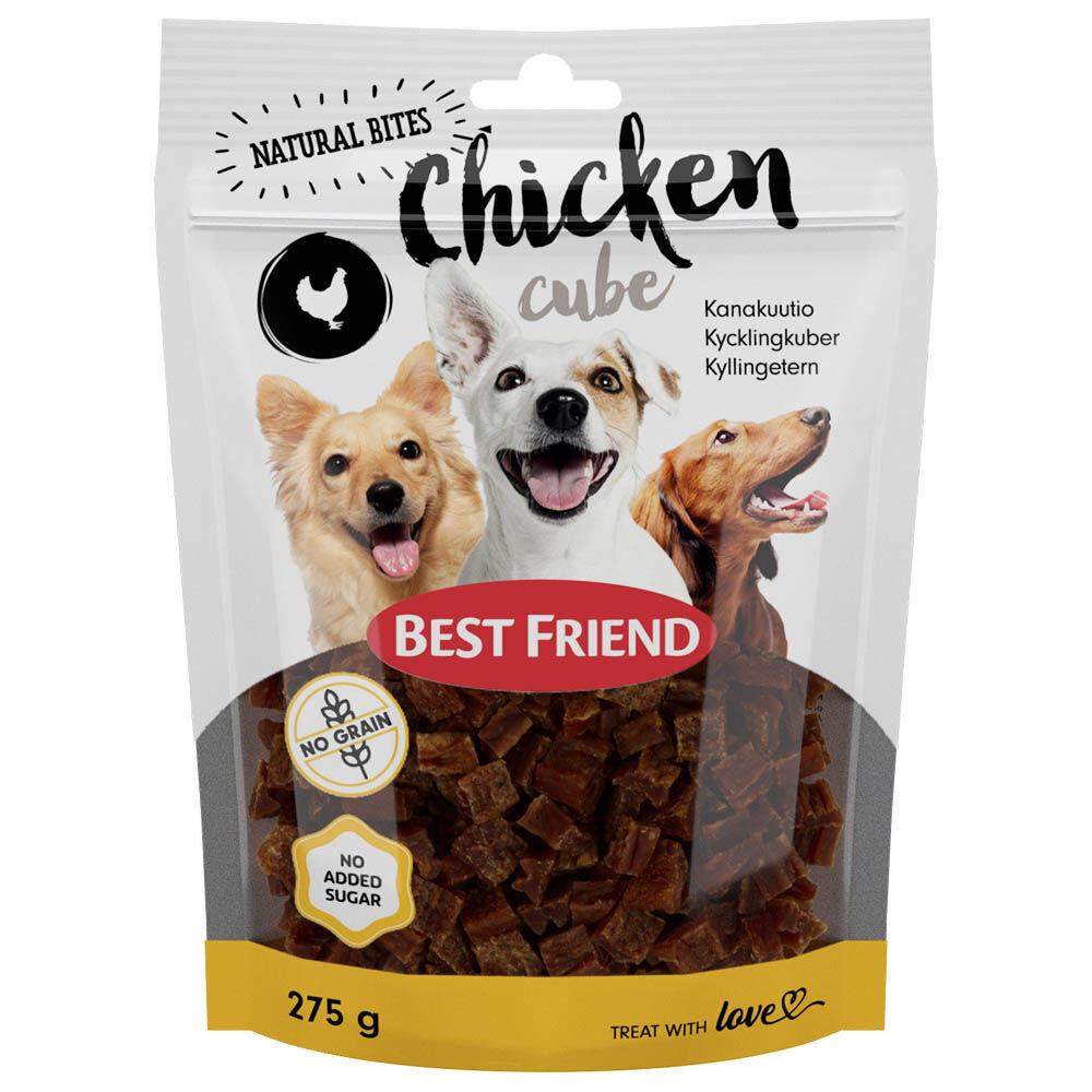 Best Friend Natural Bites chicken cube 275g