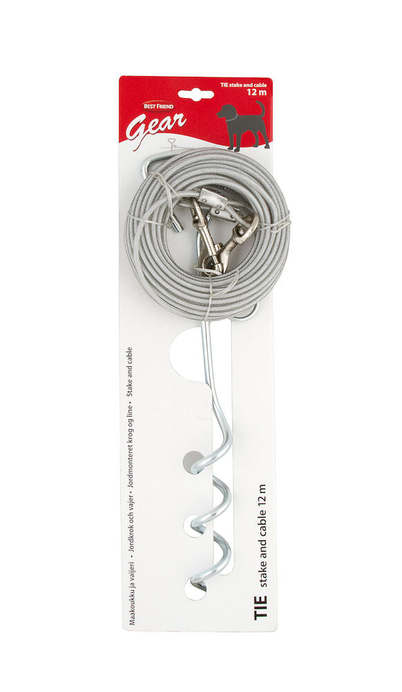 Best Friend Tie jordspyd og kabel