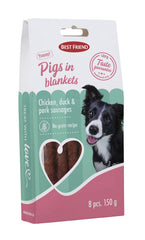 Best Friend Pigs in blankets treat for dogs 150g