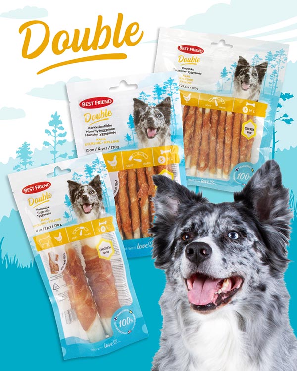 Best Friend Double Dog Chews - Always Real Fillet!