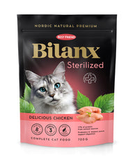 Best Friend Bilanx Sterilized kylling tørfoder til katte 700 g