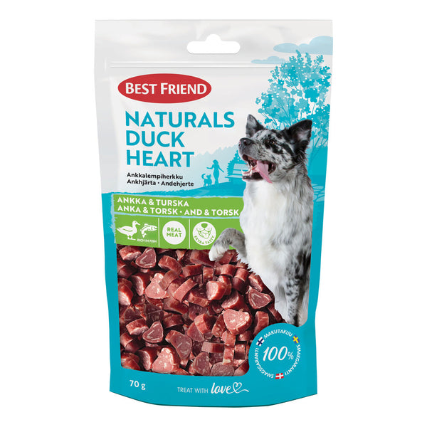 Best Friend Naturals duck heart 70 g