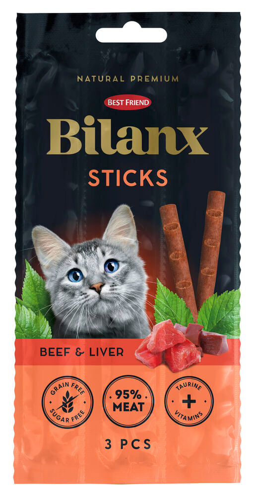 Best Friend Bilanx Sticks beef & liver stick for cats 3x5 g