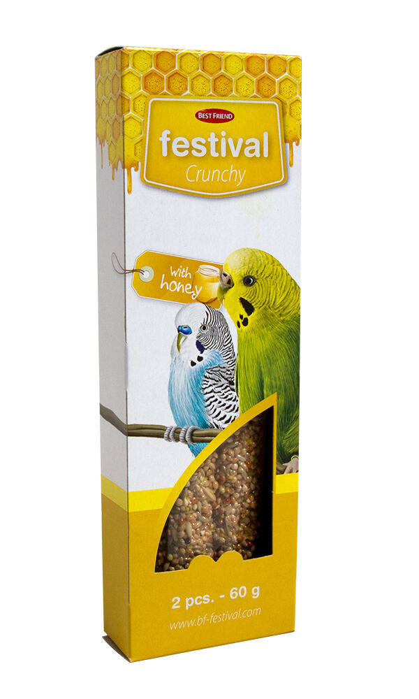 Best Friend Festival Crunchy budgie bar