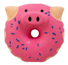 Best Friend Pig Donut dog latex toy