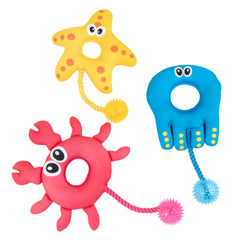 Best Friend Sea Critters kelluva koiran lelu, lajitelma