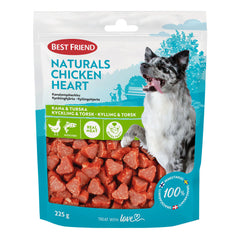 Best Friend Naturals chicken heart 225 g