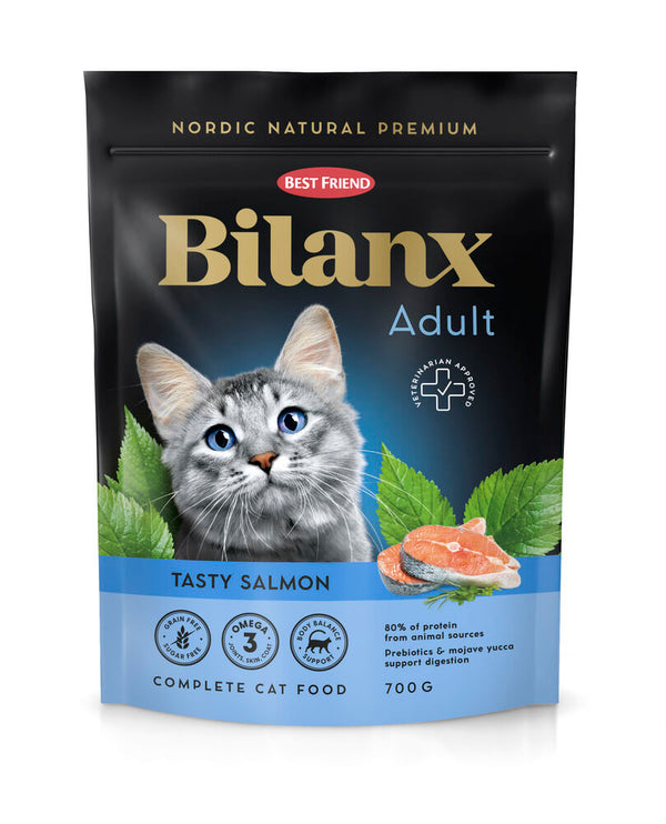 Best Friend Bilanx Adult laks tørfoder til katte 700 g