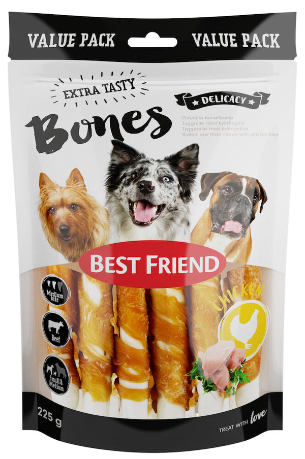 Best Friend Bones tuggrulle med kycklingfilé