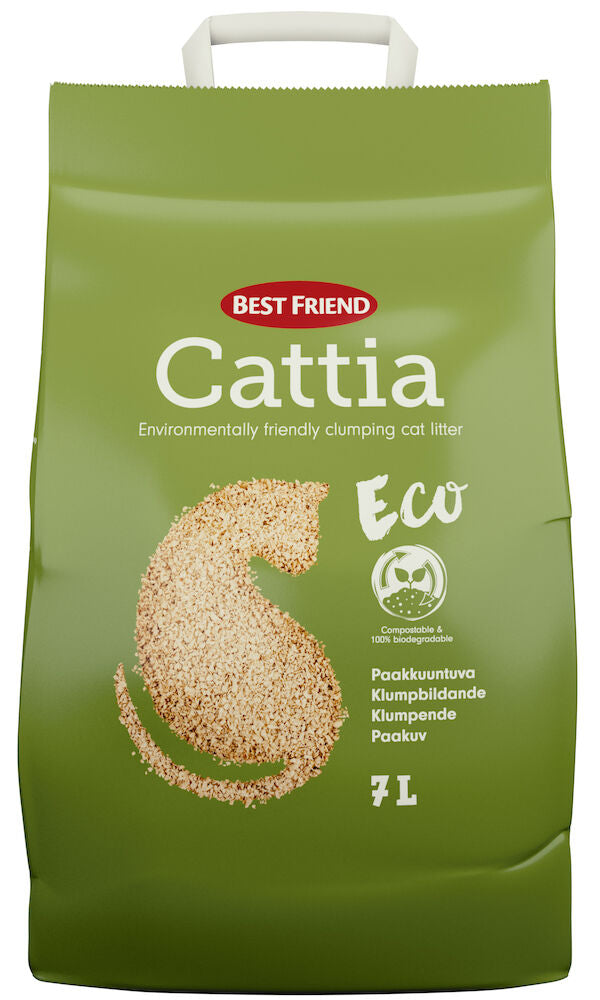 BF Cattia Eco kattegrus i vækstfibre
