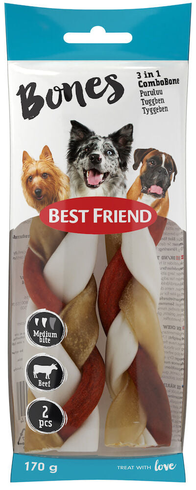 Best Friend Bones 3in1 ComboBone tyggeben