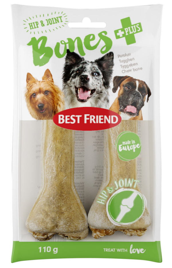 Best Friend Bones Hip & Joint tyggeben + aktive ingredienser