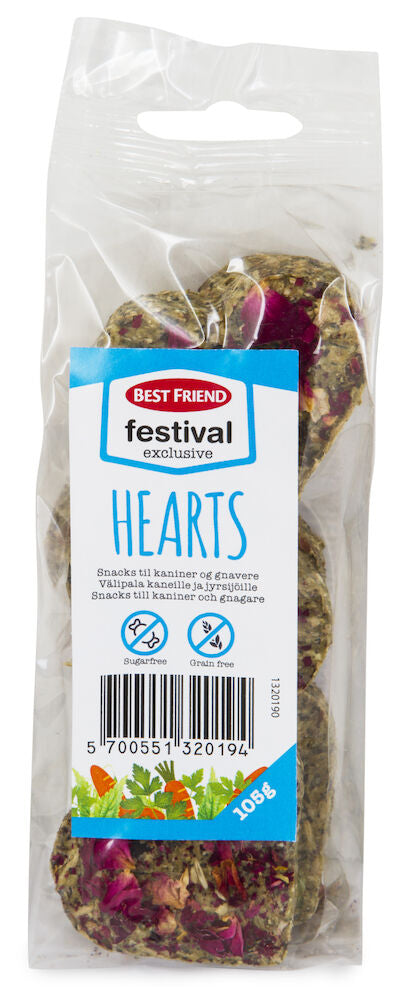 Best Friend Festival Exclusive Sydän-snacksit  