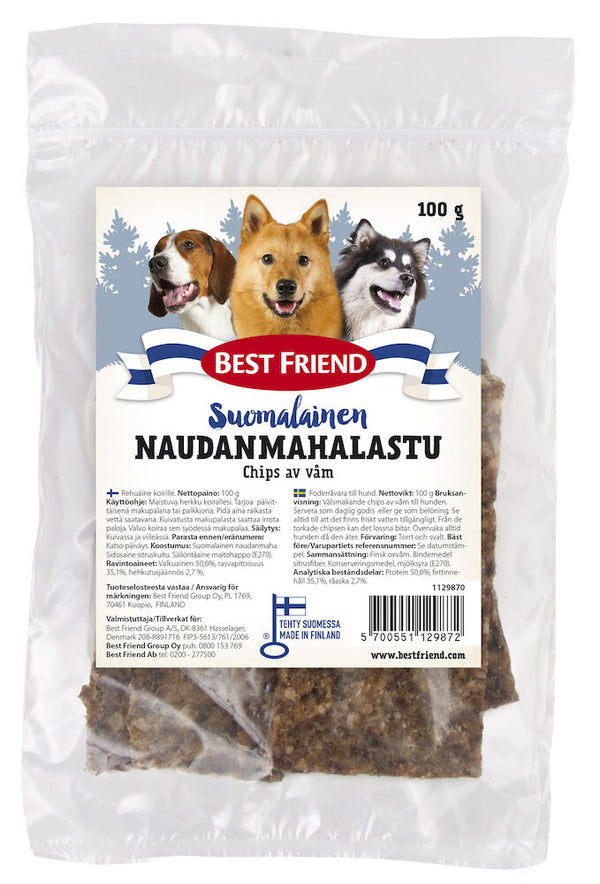 Best Friend Suomalainen naudanmahalastu