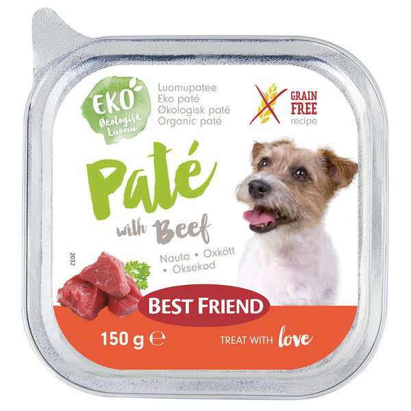 Best Friend organic paté with beef