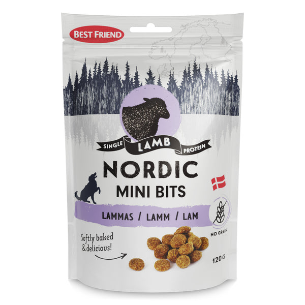 Best Friend Nordic Mini Bits godbid med lam 120 g