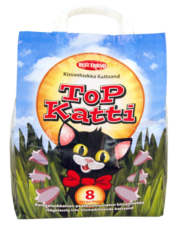 Best Friend Top Katti icke-klumpbildande kattsand  