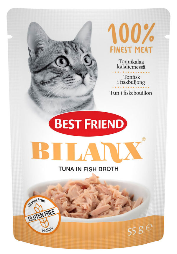 Best Friend Bilanx tonnikalaa kalaliemessä