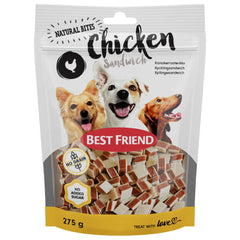 Best Friend Natural Bites kycklingsandwich 275g