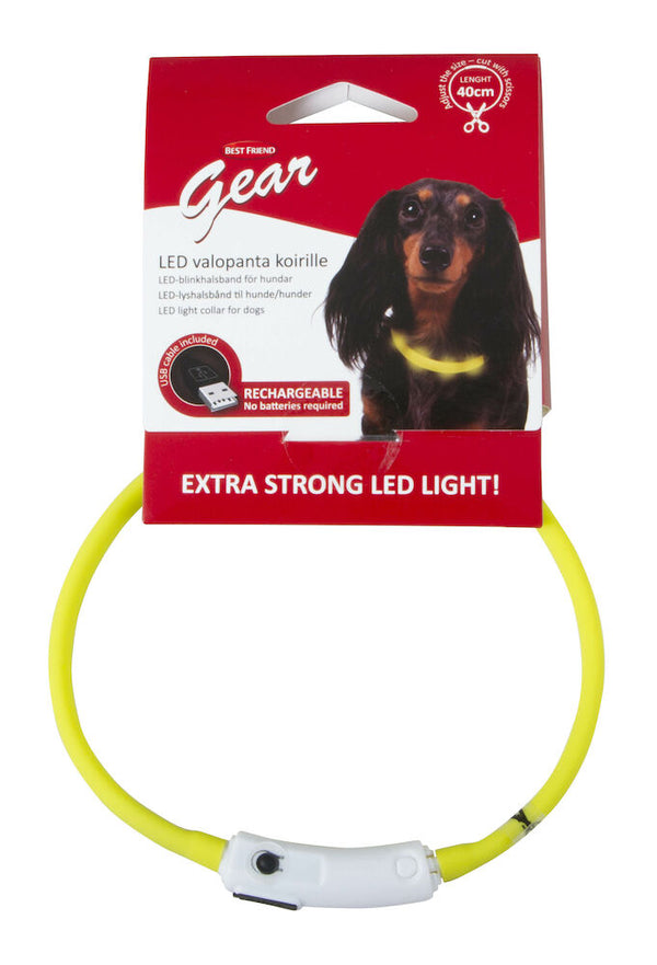 Best Friend dog LED light collar