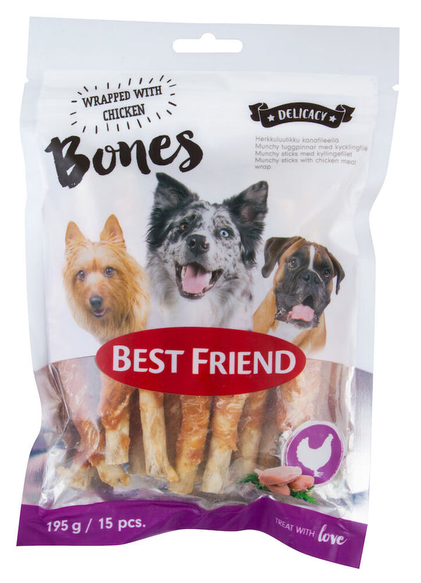 Best Friend Bones munchy stick with chicken fillet