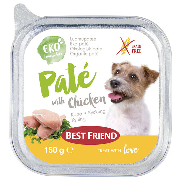 Best Friend organic paté with chicken