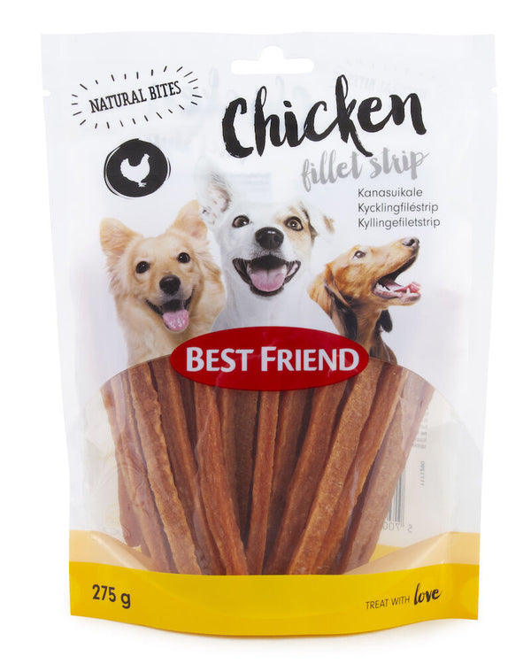 Best Friend Natural Bites kycklingfilé strimlad