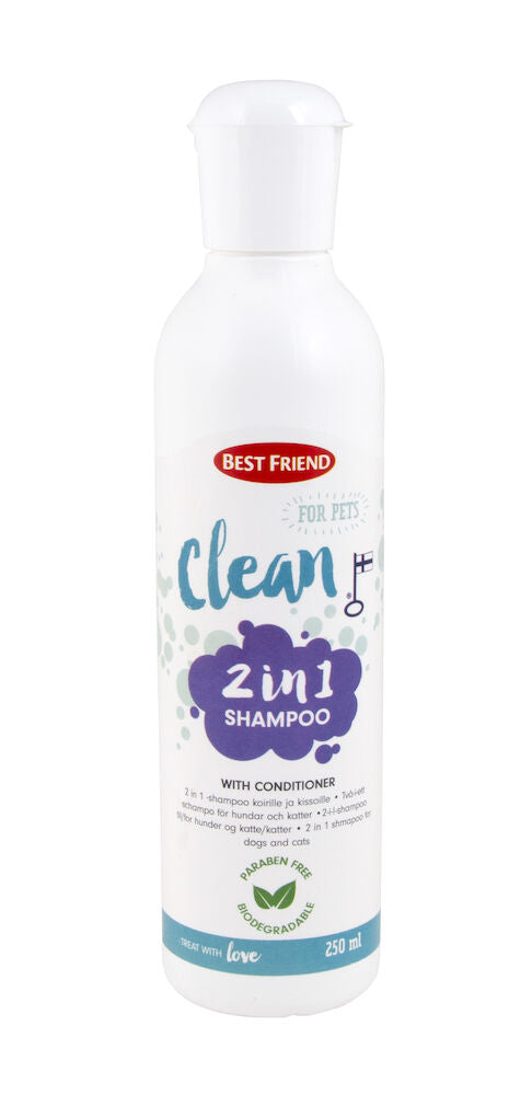 Best Friend Clean kaksi yhdessä shampoo 